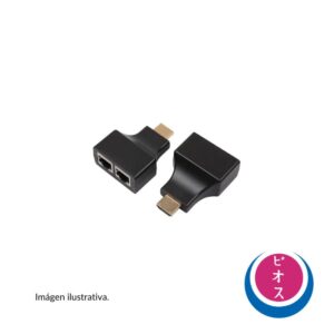 EXTENSOR HDMI POR UTP CAT5e/6 Hasta 30Mts NM-C56