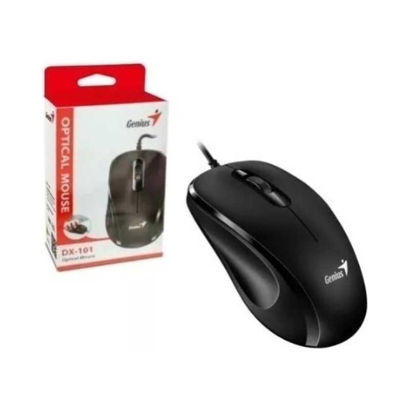 MOUSE GENIUS DX-101 USB BLACK