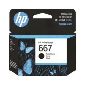 CARTUCHO Original HP 667 NEGRO 3YM79AL