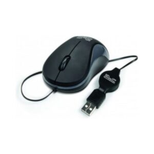 MOUSE KLIP XTREME RETRACTIL KARBON 1000DPI