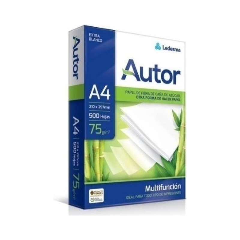 RESMA A4 75 GRS REPORT/LEDESMA AUTOR