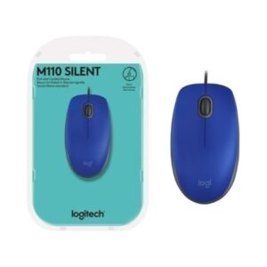 MOUSE LOGITECH M110 SILENT USB AZUL
