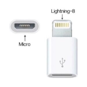 ADAPTADOR MICROUSB H/IPHONE 5/6 INTCO