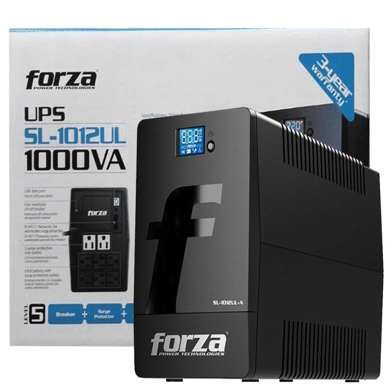 UPS FORZA 1000VA / 600W SL-1012ULA 6 TOMAS INTERAC