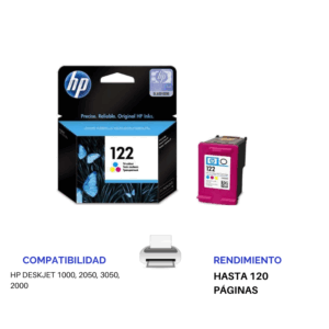CARTUCHO Original HP 122 NEGRO CH561HL