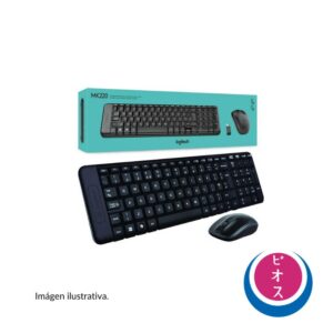 TECLADO MOUSE LOGITECH MK220 WIRELESS