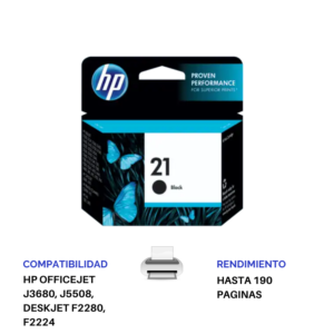 CARTUCHO Original HP 21 C9351AL