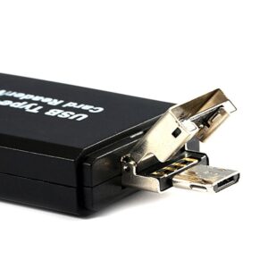 LECTOR DE MEMORIA 6 EN 1,MICRO USB OTG TIPO C
