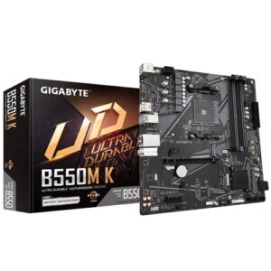 MOTHERBOARD GIGABYTE AM4 B550M K DDR4 BOX M-ATX