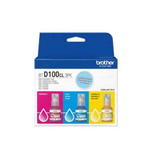 TINTA BROTHER BTD100 PACK X3 CYAN MAG YELLOW