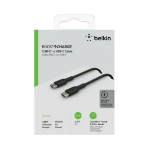 CABLE USB A USB TIPO C 1M BLACK FAST CHARGE