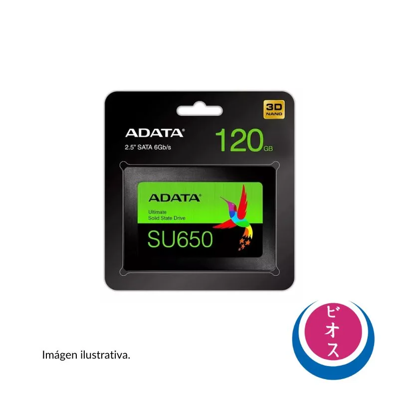 SSD 120GB ADATA SU650 SATA III 2.5