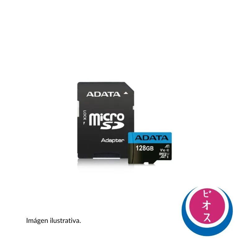 SECURE DIGITAL 128GB ADATA MIC SD+AD SD CL10