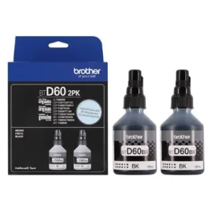 TINTA BROTHER BTD60 2PK NEGRO PACK X2